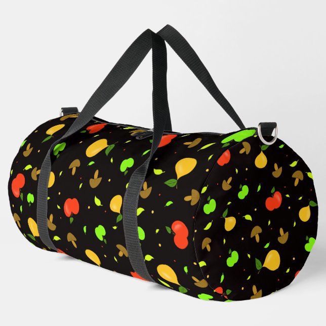 Früchte-Muster Duffle Bag (Linke Ecke)