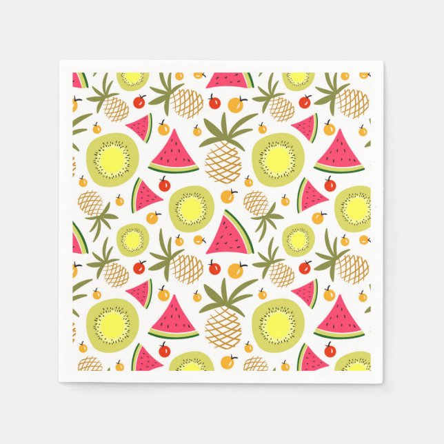 Früchte Napkins Serviette (Vorderseite)