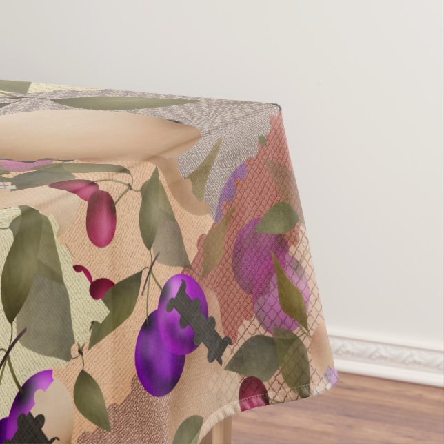 Früchte, Patchwork Tischdecke (Beispiel)