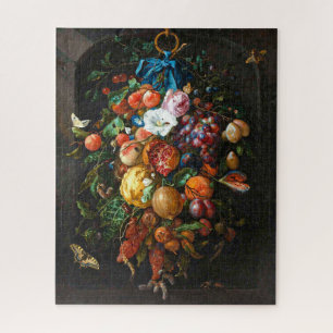 Früchte- und Blumenfeston Jan Davidsz de Heem