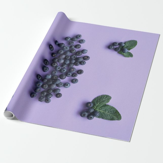 Früchte und Gemüse Geschenkpapier (Ungerollt)