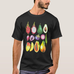 Früchtehälften Sommerfrüchte Vegan Vegetarisch Fit T-Shirt