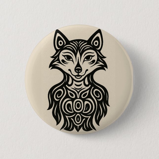 Früchterlicher Knopf Button (Vorderseite)