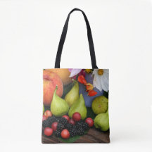 Fruchternte Figs BlackBerry BlumenTote