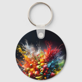 Fruchtexplosion Schlüsselanhänger