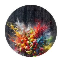 Fruchtexplosion Schneidebrett