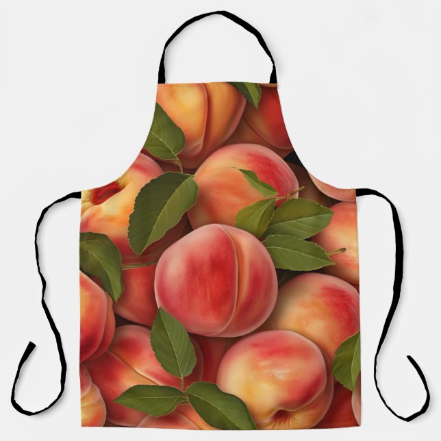 Fruchtfiesta - Thema buntes Obst Schürze (Vorderseite)