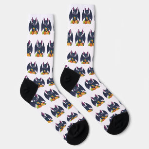Fruchtfledermaus Socken