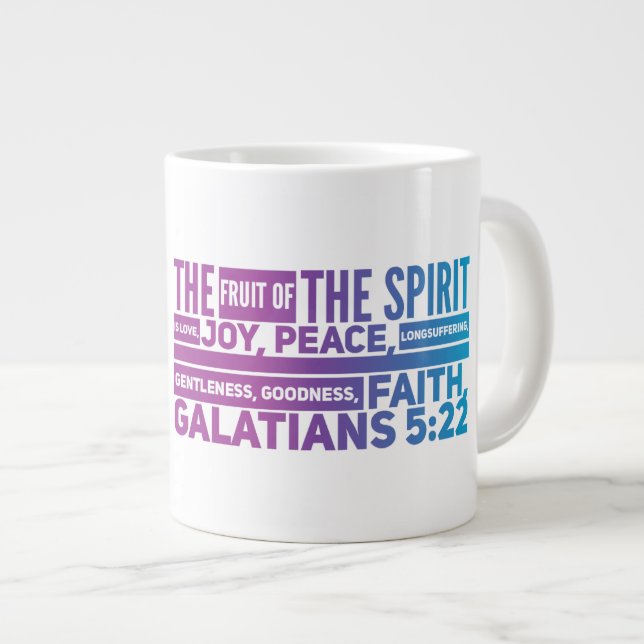 Fruchtgeschenk Jumbo Tasse (Vorderseite Rechts)