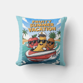 Fruchtige Sommerferien Kissen