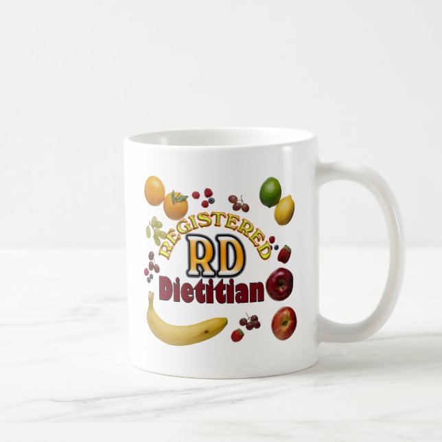FRUCHTIGER RD REGISTRIERTER DIÄTETIKER KAFFEETASSE (Rechts)