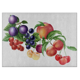 Fruchtküche Art Glass Cutting Board Schneidebrett