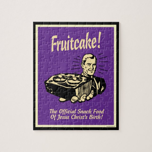 Fruchtkuchen! Die Snackspeise der Geburt Jesu (Vertikal)