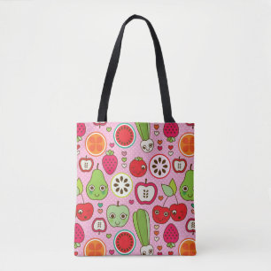 Fruchtküchen-Illustrationsmuster Tasche