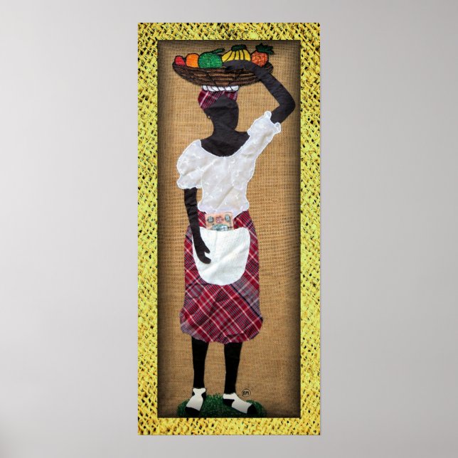 "Fruchtlady" Poster (Vorne)