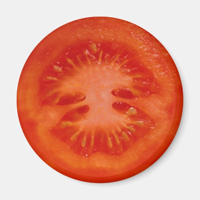 Fruchtmagnet-Serie - Tomaten- Magnet (Vorne)