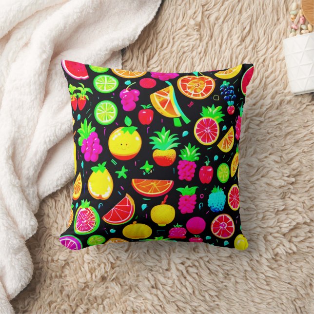 Fruchtmosaik Design Delight Kissen (Decke)