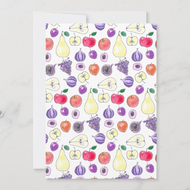 Fruchtmuster (Vorderseite)