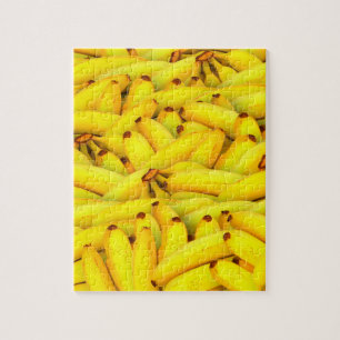 Fruchtmuster aus gelben Bananen