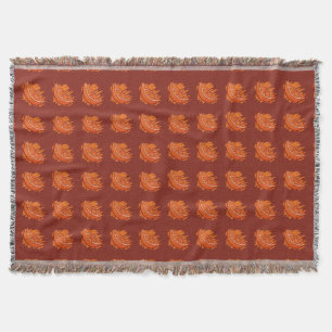 Fruchtmuster Blut Orange Geschenke Decke