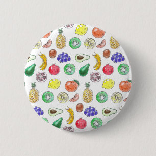 Fruchtmuster Button