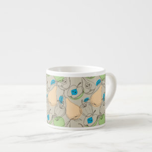 Fruchtmuster Espressotasse