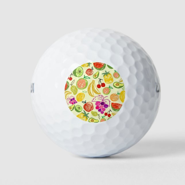 Fruchtmuster Golfball (Vorderseite)