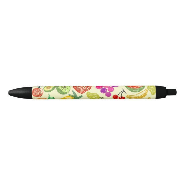 Fruchtmuster Kugelschreiber (Vorderseite)
