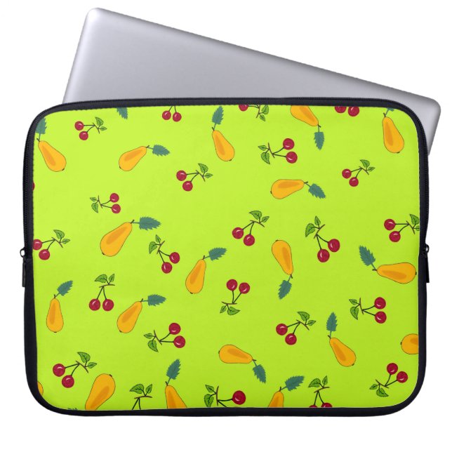 Fruchtmuster Laptopschutzhülle (Vorderseite)