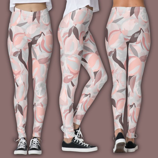 Fruchtmuster  |  Lebendige Zitrusfrüchte Leggings (Von Creator hochgeladen)