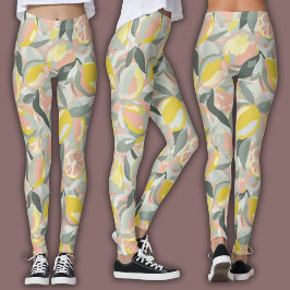 Fruchtmuster  |  Lebendige Zitrusfrüchte Leggings