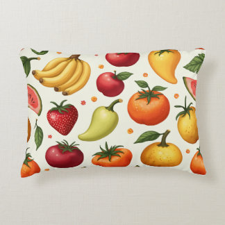 Fruchtmuster Pillow Cushion Dekokissen
