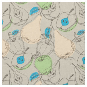 Fruchtmuster Stoff