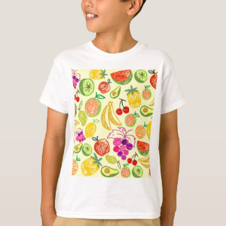 Fruchtmuster T-Shirt