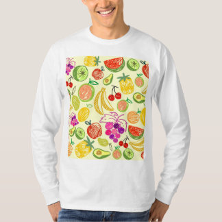 Fruchtmuster T-Shirt