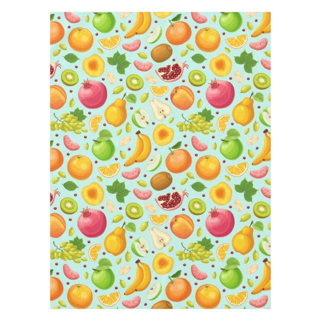 Fruchtmuster Tablecloth Tischdecke (Vorderseite)