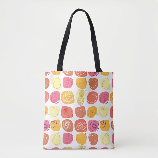 Fruchtmuster Tasche (Vorderseite)