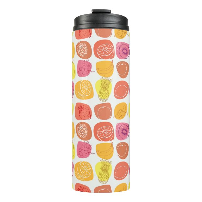 Fruchtmuster Thermosbecher (Vorderseite)
