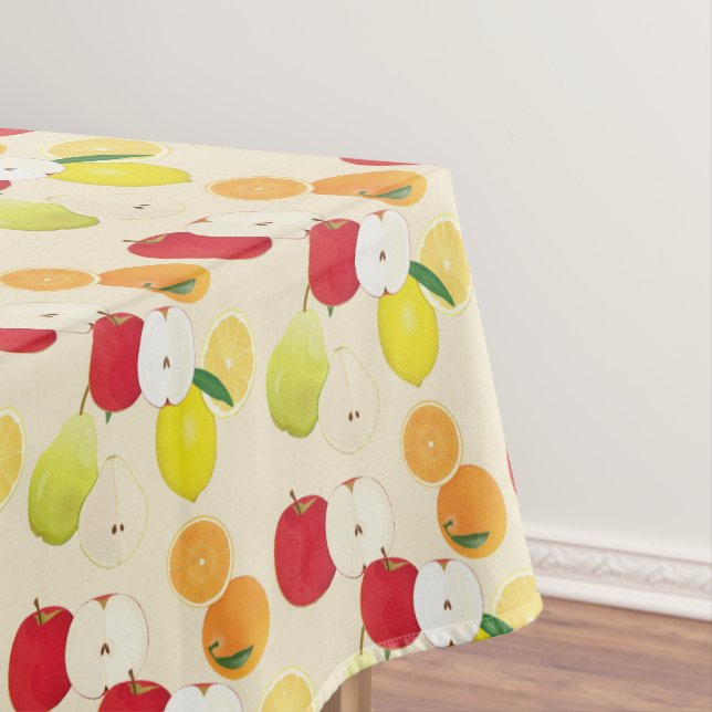 Fruchtmuster Tischdecke (Beispiel)