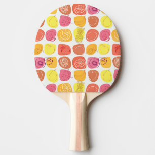 Fruchtmuster Tischtennis Schläger