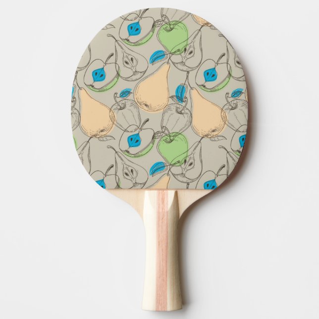 Fruchtmuster Tischtennis Schläger (Vorderseite)