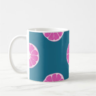 Fruchtnahtlos mit Orange. abstrakt,art,b Kaffeetasse