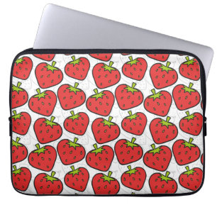 Fruchtnahtloses Muster Fruchtoberfläche 60 Laptopschutzhülle