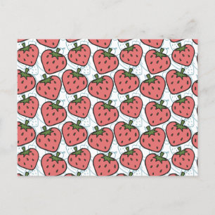 Fruchtnahtloses Muster   Muster der Fruchtoberfläc Postkarte