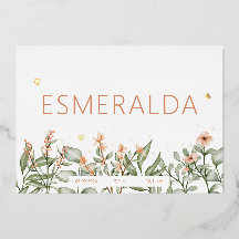 Fruchtpachy Blütengeburt Ankündigung