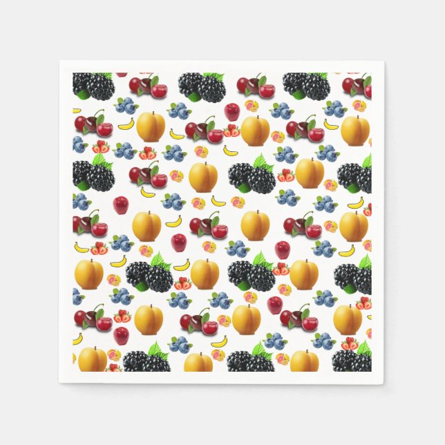 Fruchtpapier Napkins Serviette (Vorderseite)
