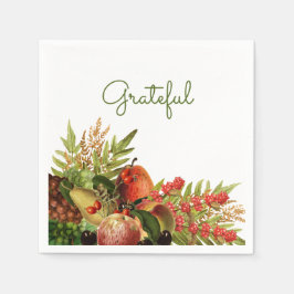 Fruchtpapier Napkins Serviette