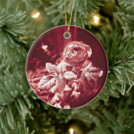 Fruchtparfuma Rose - Keramik Ornament