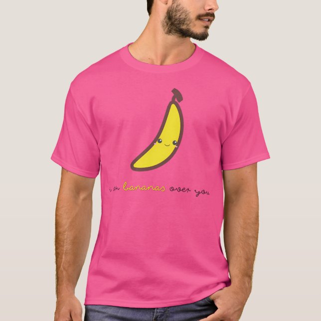 Fruchtpfeile - Ich bin Bananen über dir T-Shirt (Vorderseite)