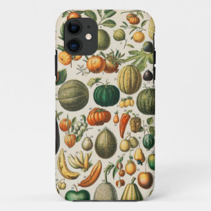 Fruchtpflanzliche wissenschaftliche Illustration Case-Mate iPhone Hülle